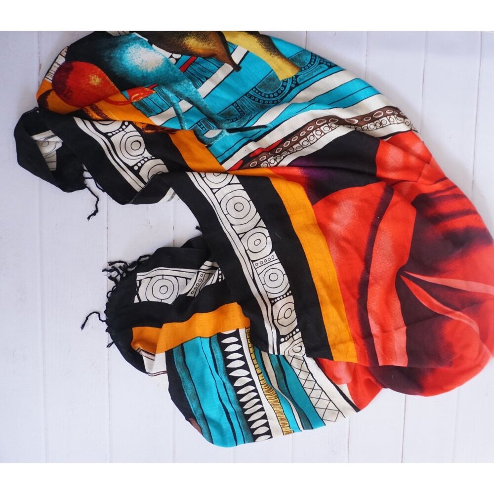 DANA XU 100% Merino Wool Shawl Wrap – Large Winter Pashmina Scarf Poncho - Picture 8 of 8